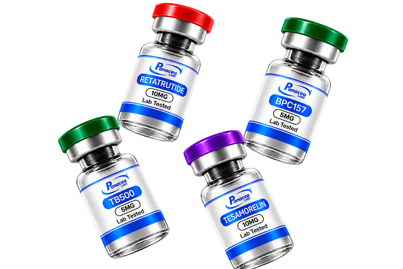 Panacea Labs Retatrutide BPC 157 TB500 Tesamorelin